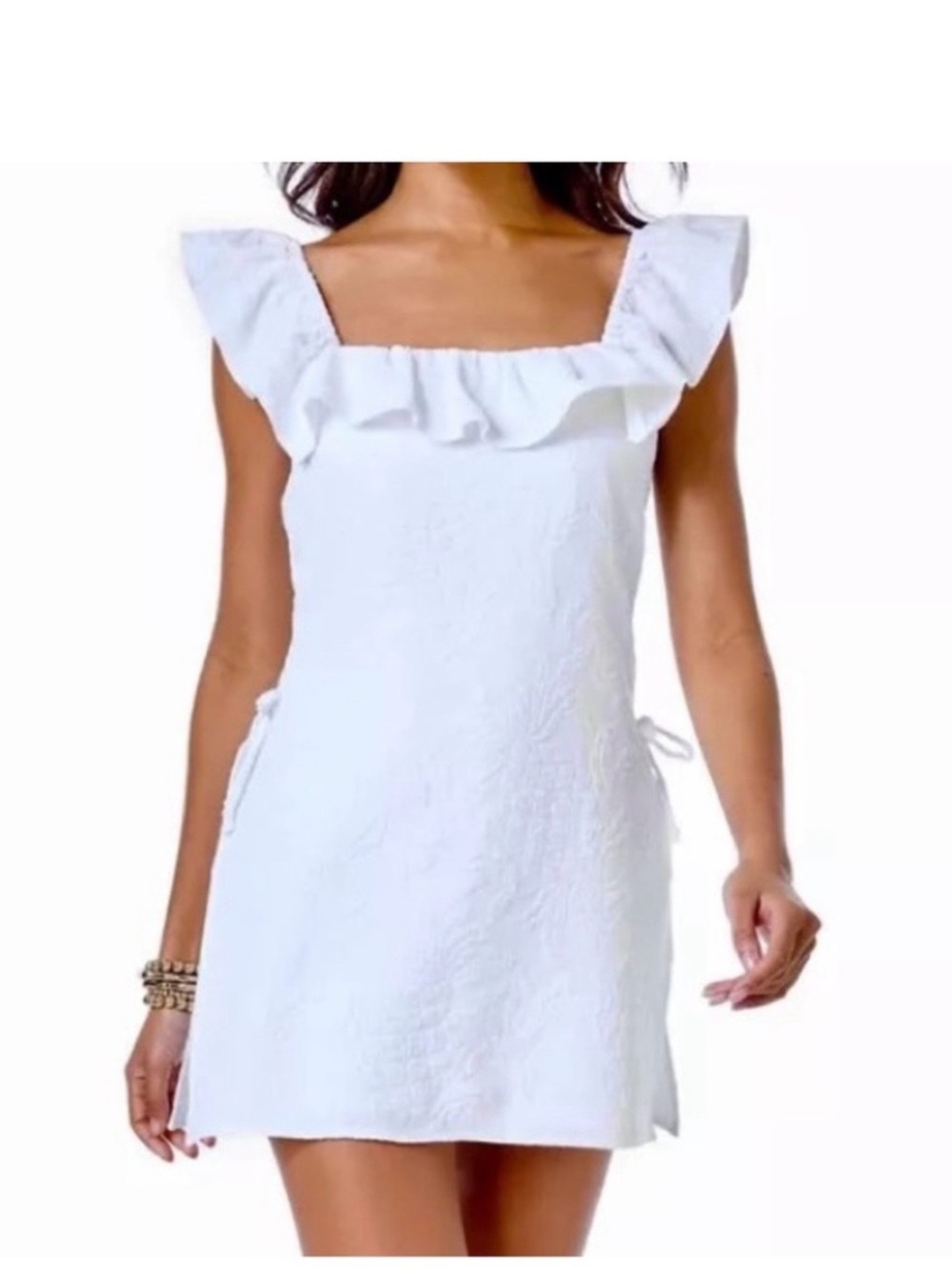 Lilly Pulitzer White Eyelet Mini Dress